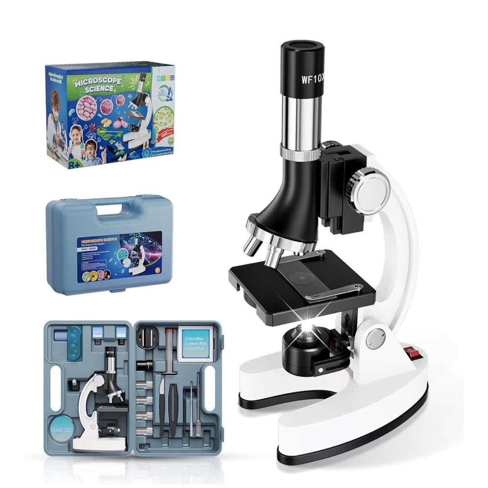 Microscope Science Kit with Built-in LED